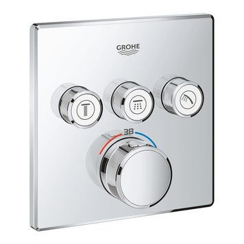 Термостат вбудований на 3 виходи Grohe Grohtherm SmartControl