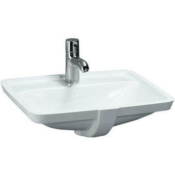 Умывальник Laufen PRO 600*400мм, встраивается снизу,без отв.для смес,с отв.перелива