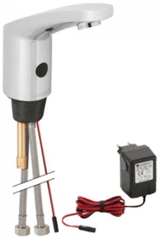 Змішувач безконтактний для умивальника з зовнішньою регулюванням температури Geberit HyTronic185 ІК, 230В