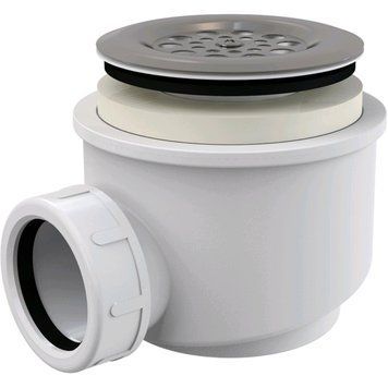 Сифон для душевого поддона с нержавеющей решеткой AlcaPlast d60