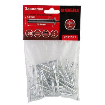 Заклепки Алюм 4,0&times;16Мм 50Шт Premium