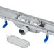 Трап линейный Q-tap Dry FB304-800 с нержавеющей решеткой 800х73 - 10