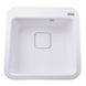 Гранітна мийка Globus Lux BARBORA білий 510х510мм-А0007 - 1