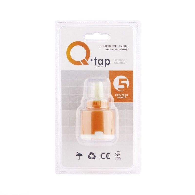Картридж Q-tap 35 ECO з пластиковим штоком