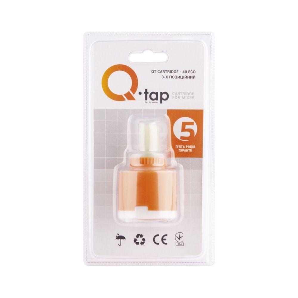 Картридж Q-tap 40 ECO с пластиковым штоком