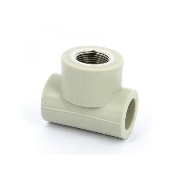 Тройник Hi-Therm с внутренней резьбой. 25*3/4 полипропилен