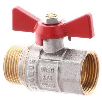 Кран шаровый СК 3/4" ГШБ Б/Н ART.607 (WP0130)