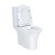 Унітаз-компакт Qtap Presto безобідковий з сидінням Soft-close QT24221217AW - 4