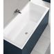 Ванна прямокутна 180x80см, кольор білий, центральний злив, в комплекті з ніжками SN14 Kolo 5363000 SUPERO - 2