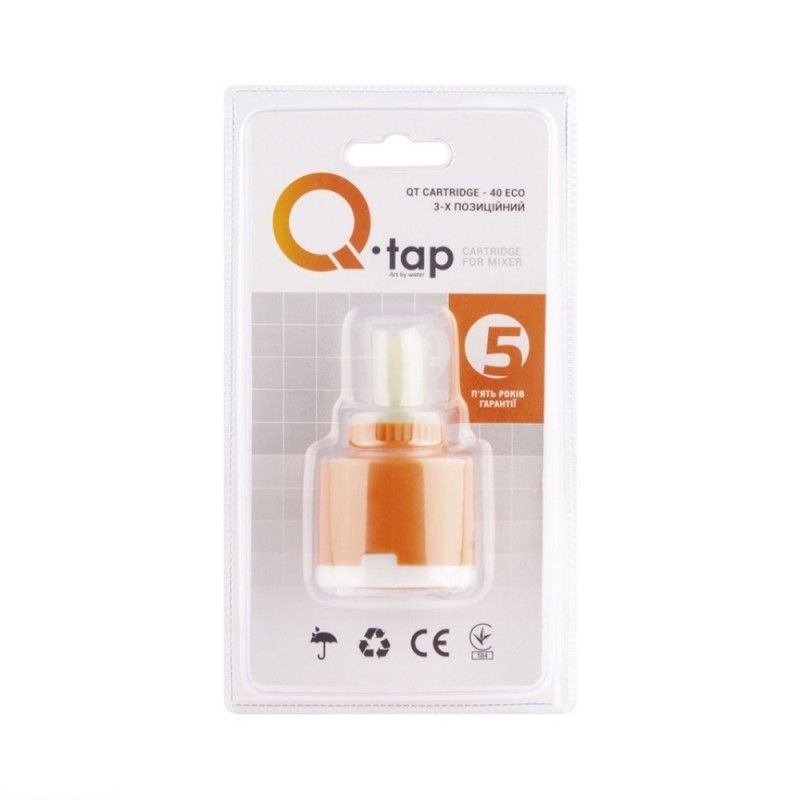 Картридж Q-tap 40 ECO с пластиковым штоком