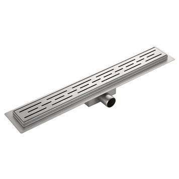 Душовий трап з нержавіючої сталі SUS304 KOER FD01-70x800 (KR3279)