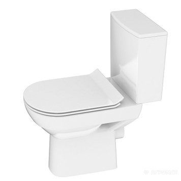 Компакт Cersanit 604 CITY NEW CLEAN ON 011 3/5 slim дюропласт
