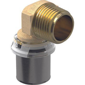 Угольник 90&deg; Geberit Volex с наружной резьбой, 16мм НР1/2'