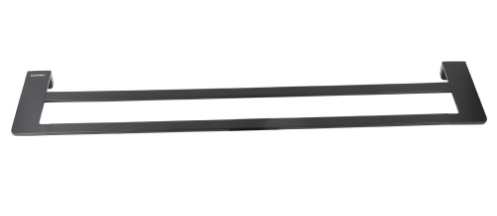 Тримач для рушників Corso Vico 600×140×27 мм подвійний (B)
