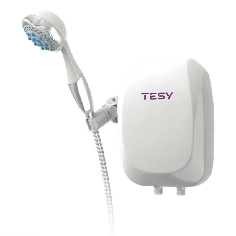 Проточний водонагрівач Tesy з душовою лійкою 5,0 кВт (IWH50X02BAH) 301658