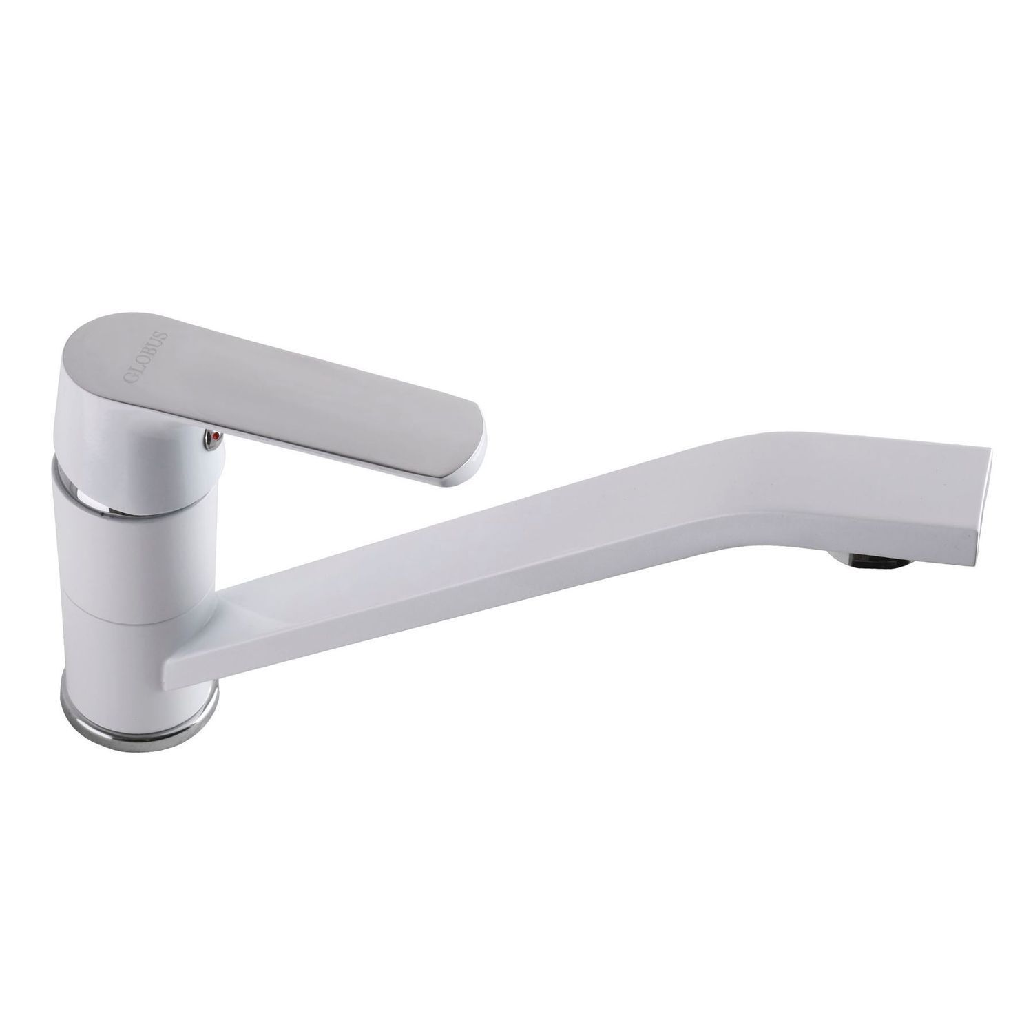 Змішувач для кухні Globus Lux Laguna GLA-0203Q-7-WHITE