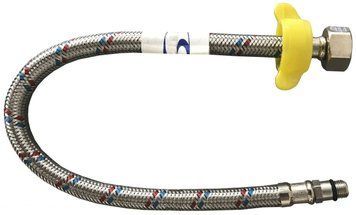 Шланг для смесителей Solomon HY6201 В М10х1/2" 0,6 м короткий штуцер