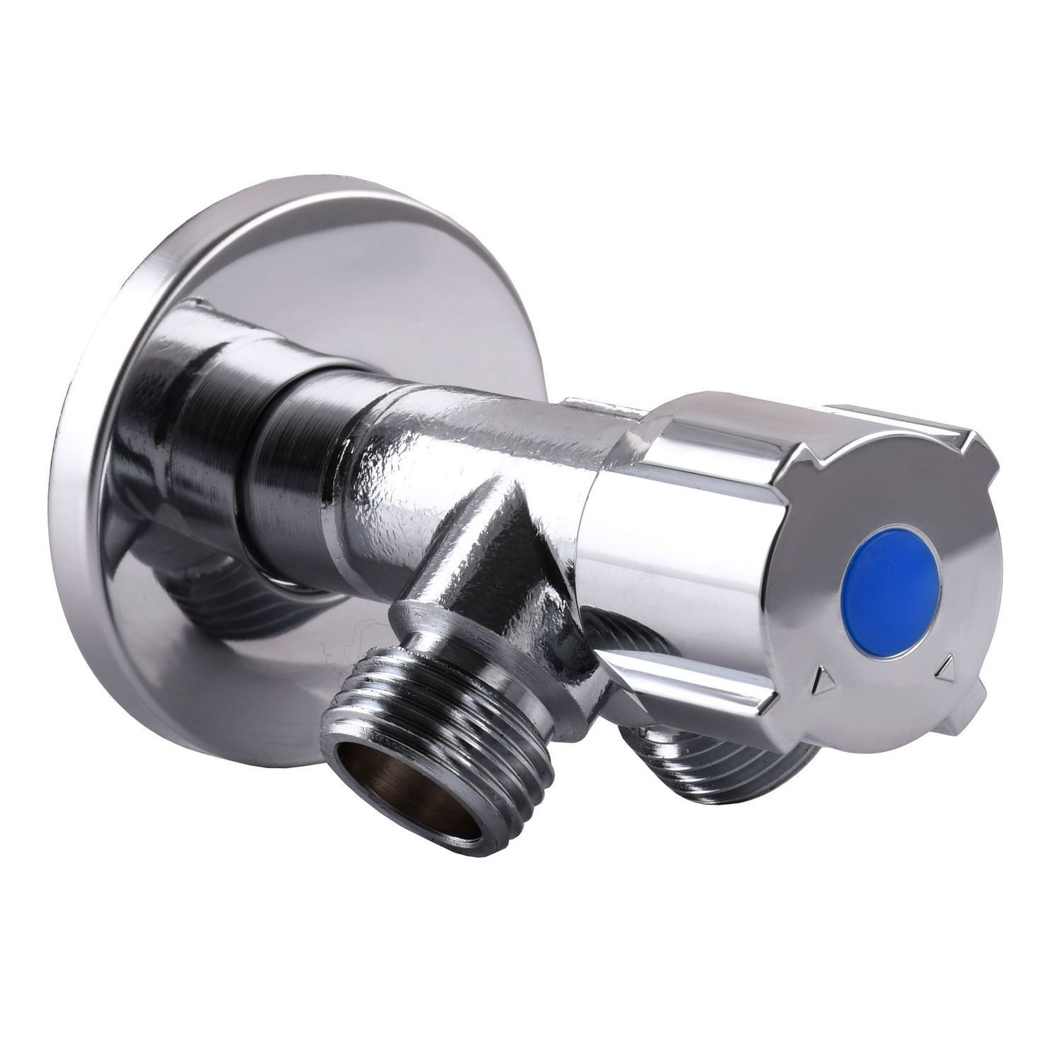 Кран кульовий кутовий подвійний SELBA 1/2&Prime;х 1/2&Prime;х1/2&Prime; DOUBLE (SL1588)