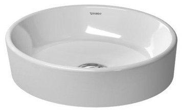 Раковина Duravit STARCK 2 440*400мм, без перелива, без площадки под смеситель, с покрытием WonderGliss