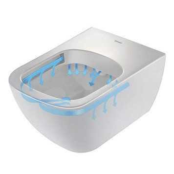 Унитаз Duravit HAPPY D.2 36,5*54см, Rimless, с вертикальным смывом, с покрытием Wondergliss