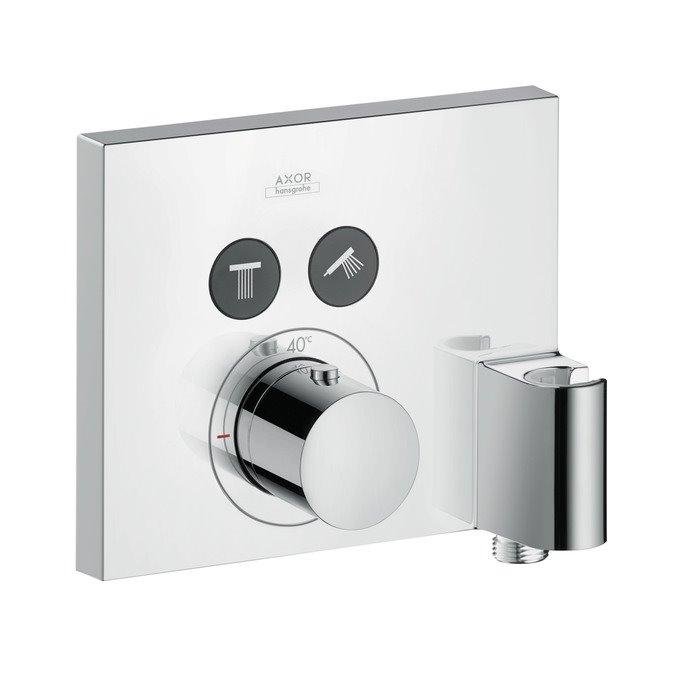 Axor Shower Select Термостат для душу, на 2 споживачів, з тримачем FixFit