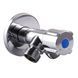 Кран кульовий кутовий подвійний SELBA 1/2&Prime;х 1/2&Prime;х1/2&Prime; DOUBLE (SL1588) - 4
