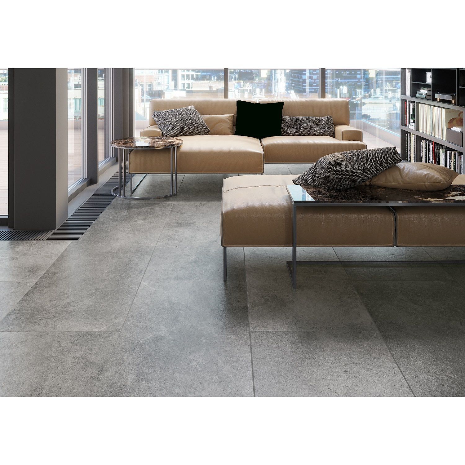 Плитка GRES TACOMA SILVER RECT