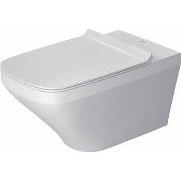 Унитаз Duravit DURASTYLE 37*62см, Rimless, подвесной, с верт. смывом, с покрытием HygieneGlaze