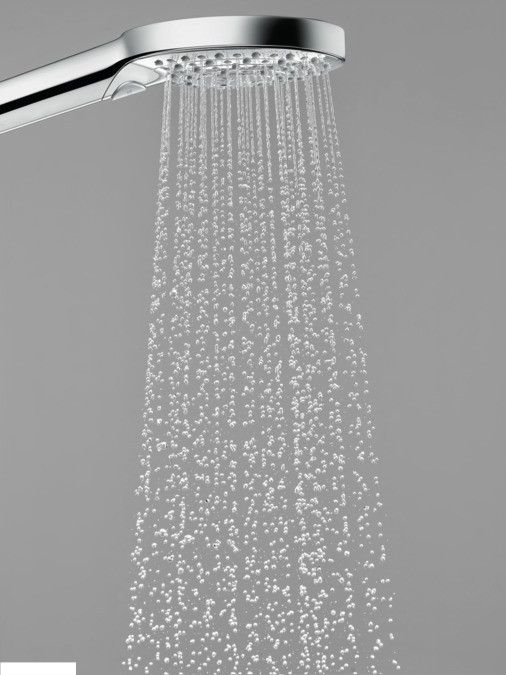 Ручной душ Hansgrohe Raindance Select S 120 3jet P, с типом распыления: PowderRain, Rain, WhirlAir
