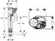 Впускний клапан Geberit Impuls360 3/8 для зовнішнього бачка, підвод води знизу - 2