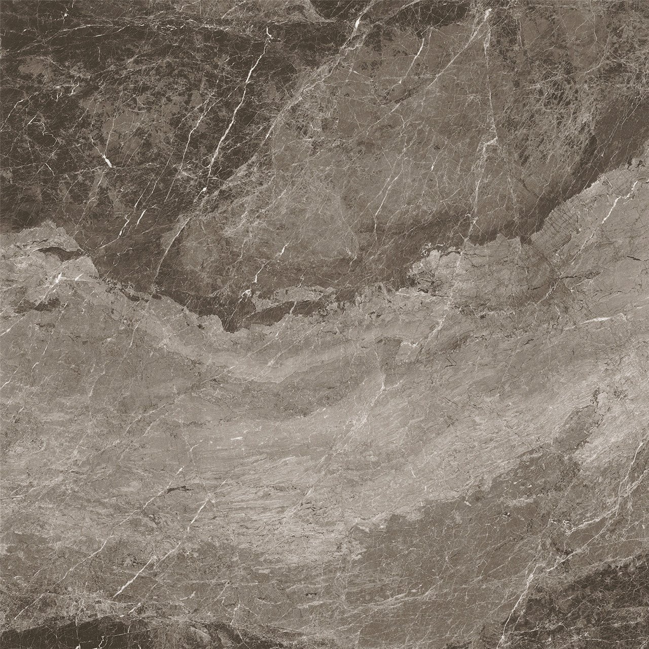 Плита керамогранит INSPIRO 900*900 мм marble dark brown Уп. 1,62м2/2шт