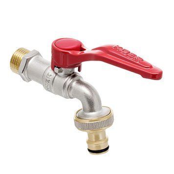 Кран полива KOER KR.247 - 1/2" с коннектором для быстрого подключения (KR3196)