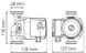 Циркуляційний центробежний насос KOER KPGRS-25/6-130 (з кабелем та вилкою) (KP0251) - 3