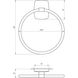 Полотенцедержатель Perfect sanitary appliances Globus Lux RM 1003 - 3