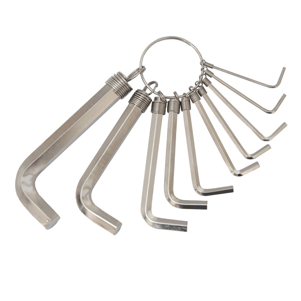 Ключі шестигранні 1.5-10.0 мм 10 шт. Nickel Grad