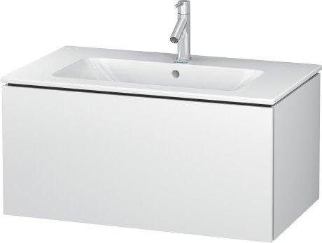 Тумба Duravit 820*481мм, підвісна, L-CUBE з 1-м ящиком, для раковини 233683, колір білий матовий (18)