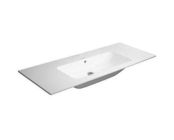 Умывальник Duravit Cersanit ME BY STARCK 1230*490мм, без отверстия под смеситель, с переливом