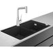 Кухонна мийка подвійна Hansgrohe Select 43216000 з змішувачем 73806000 - 1