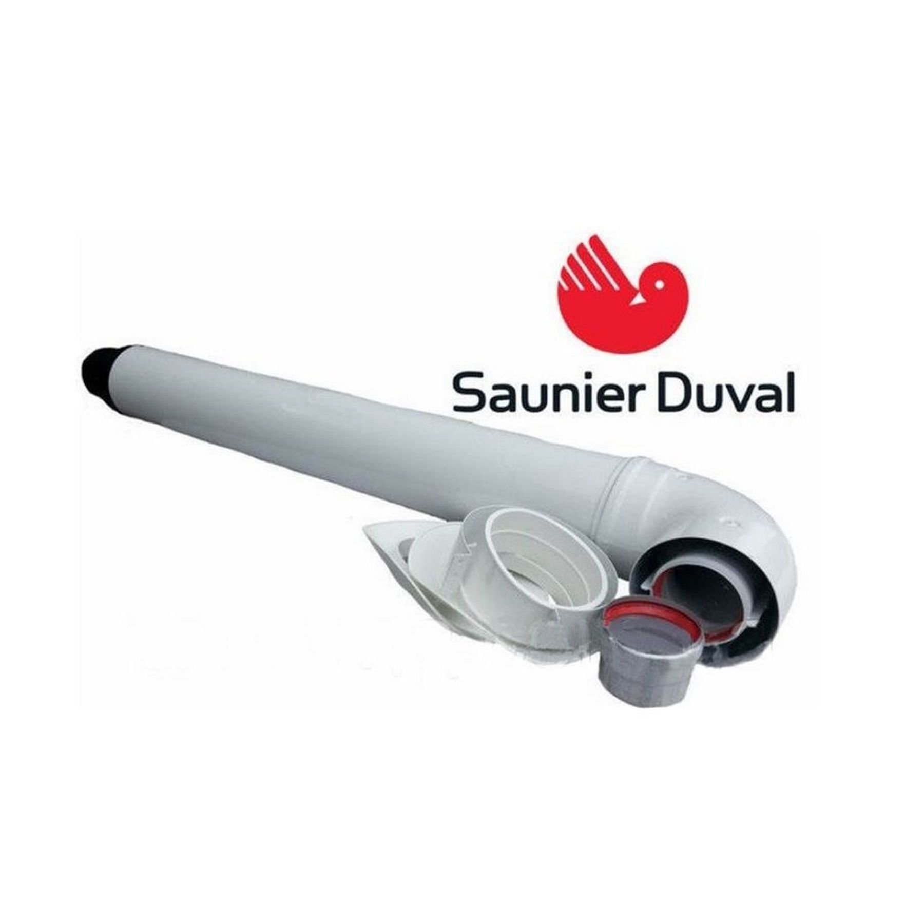 Комплект для горизонтального проходу через стіну 1000 мм з точкою відбору, 60/100 мм Saunier Duval