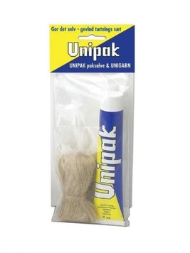 Набір Unipak "Зроби сам" (паста Unipak 75 г / льон сантехнічний 13 г)