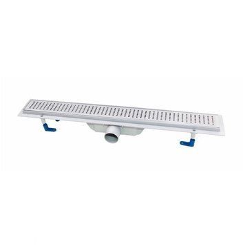 Трап линейный Q-tap Dry FA304-800 с нержавеющей решеткой 800х73