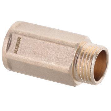 Продовжувач KOER WM.E06-40.WN - 1/2"-40мм (Без нікелю) (KR3013)