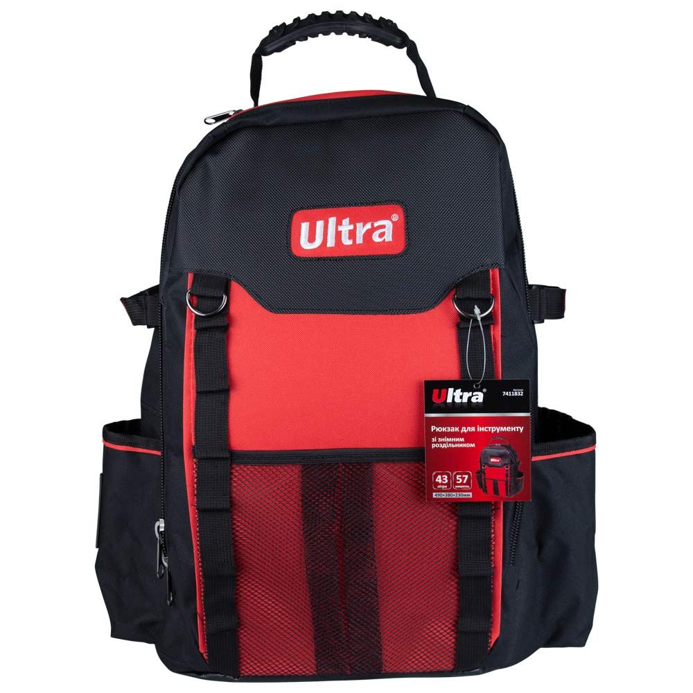 Рюкзак Для Инструмента Ultra, 6 Карманов 490×380×230Мм 43Л