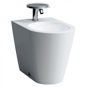 Биде Laufen KARTELL 370*545мм, 1 отверстие для смесителя, монтируется на пол, цвет белый