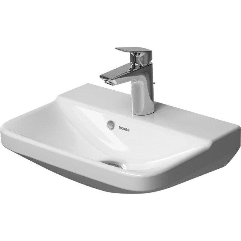 Умывальник Duravit Cersanit P3 COMFORTS 450*320 для рук, с переливом, с отверстием под смеситель, вкл.заглушку для перелива,