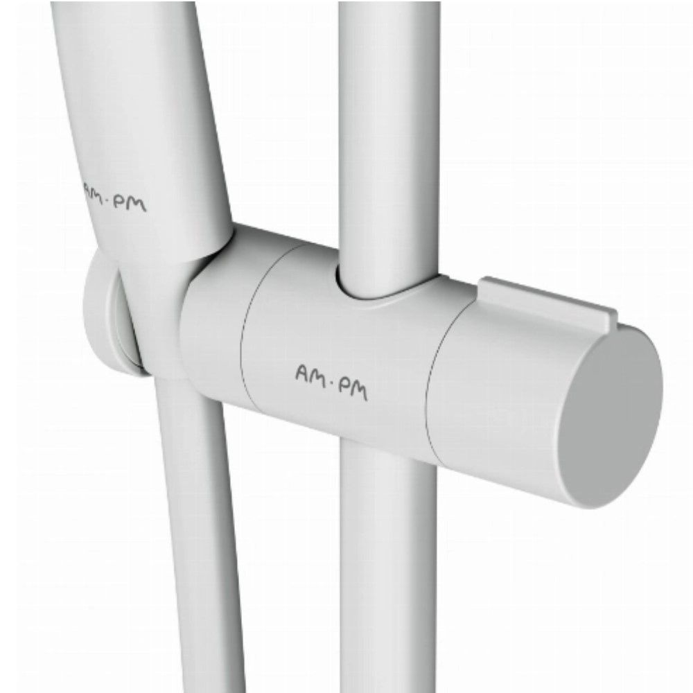 Душевой комплект Gem F0190033: ручной душ d 110 мм (1 функция), штанга 700, шланг 1750 мм, белый