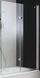 шторка для ванны, Huppe DESIGN PURE 100*150 см, профиль хром., стекло прозрачное с Anti-Plaque, крепление справа - 1