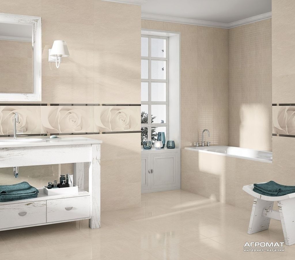 Плитка EFFECTA BEIGE INSERTO декор