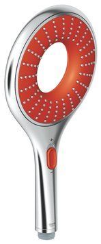 Ручной душ, хром/красный Grohe Rainshower Icon