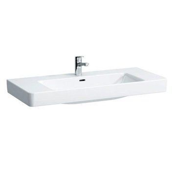 Раковина Laufen PRO S 105*46*9,5см, монтируется сверху, 1 отв.для смесителя, отшлифованная нижняя пов-ть, цвет белый